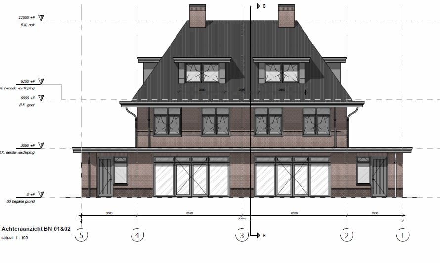 Foto 19 van Riante Dubbele villa's (Bouwnr. 1)