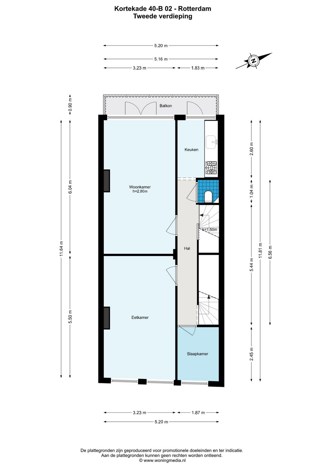 Foto 31 van Kortekade 40-B02