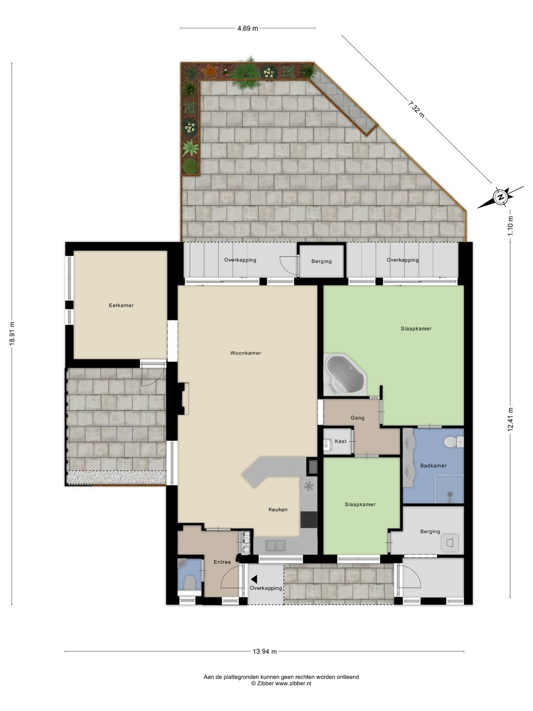 Spacious corner ground-floor apartment with sunny garden in Zoetermeer — 37