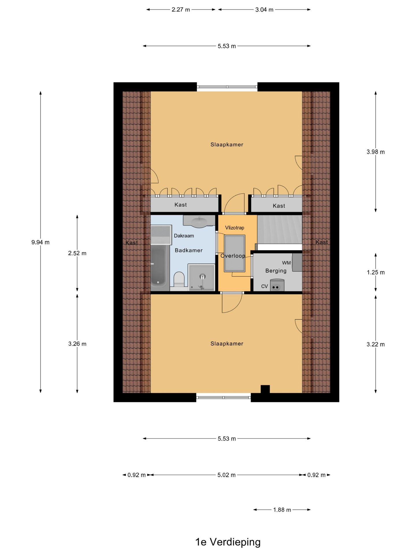 Spacious detached home with garage in quiet Nunspeet location — 35
