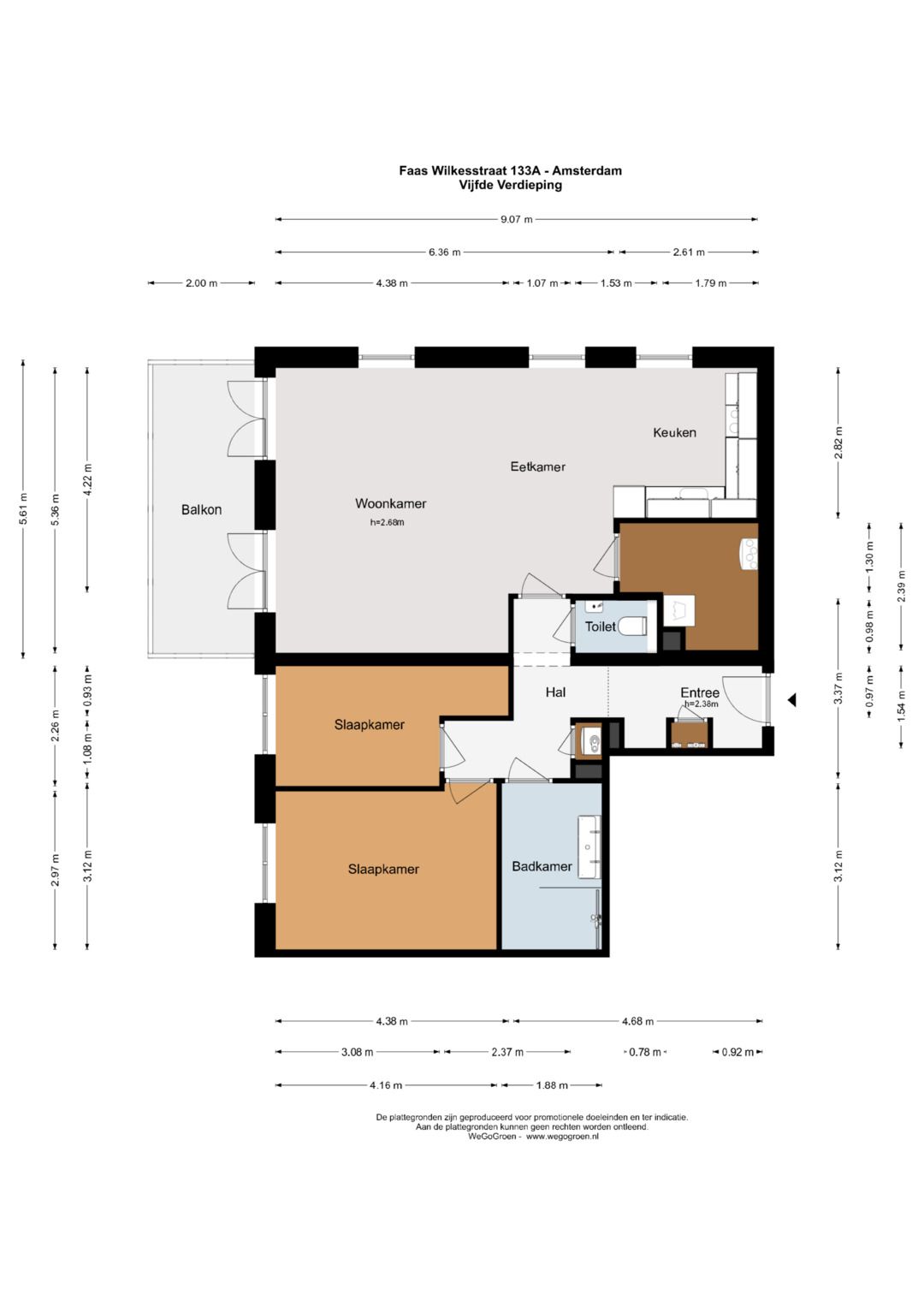 Foto 27 van Faas Wilkesstraat 133-A