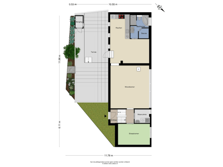 Eerste Verdieping _Tuin