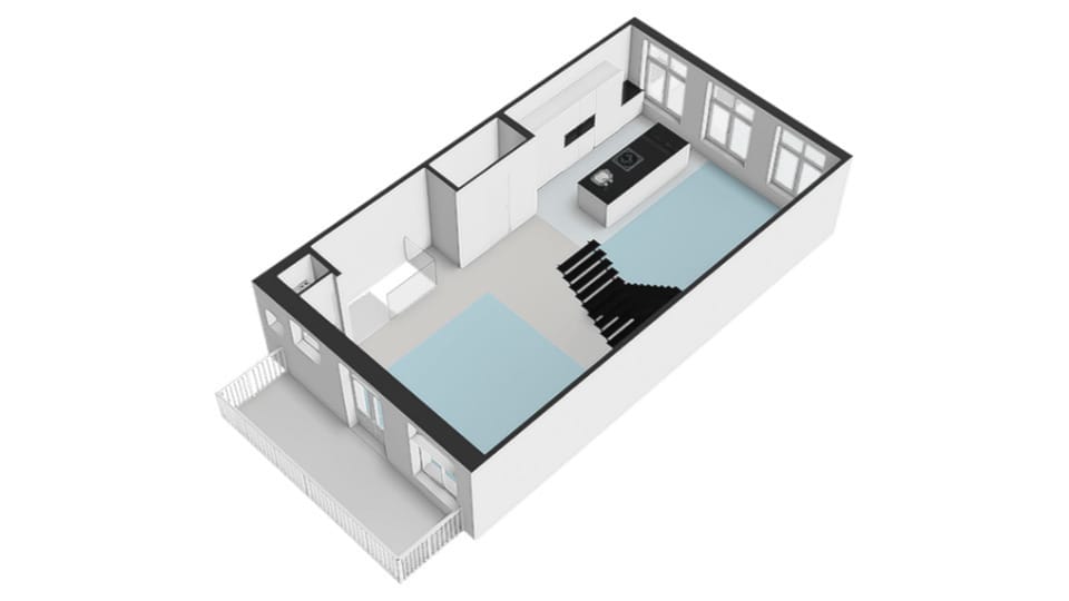 Statig dubbel bovenhuis in Oud Zuid, A-label, eigen grond, 3 slpkmrs. — 48