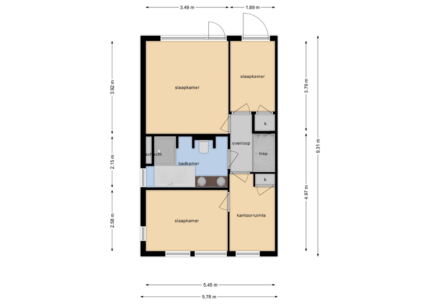 Spacious family home with 5 bedrooms and garden studio in Amstelveen Elsrijk — 41
