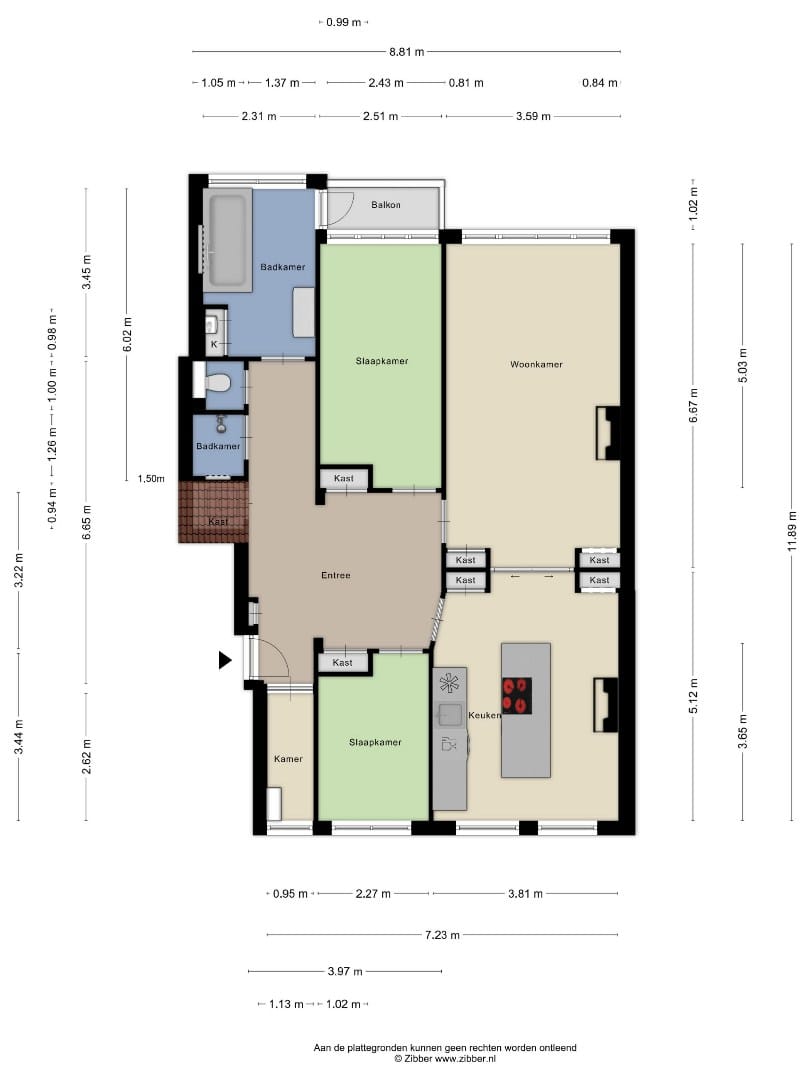 Turnkey Apartment with 2 Bathrooms in Valkenboskwartier — 40