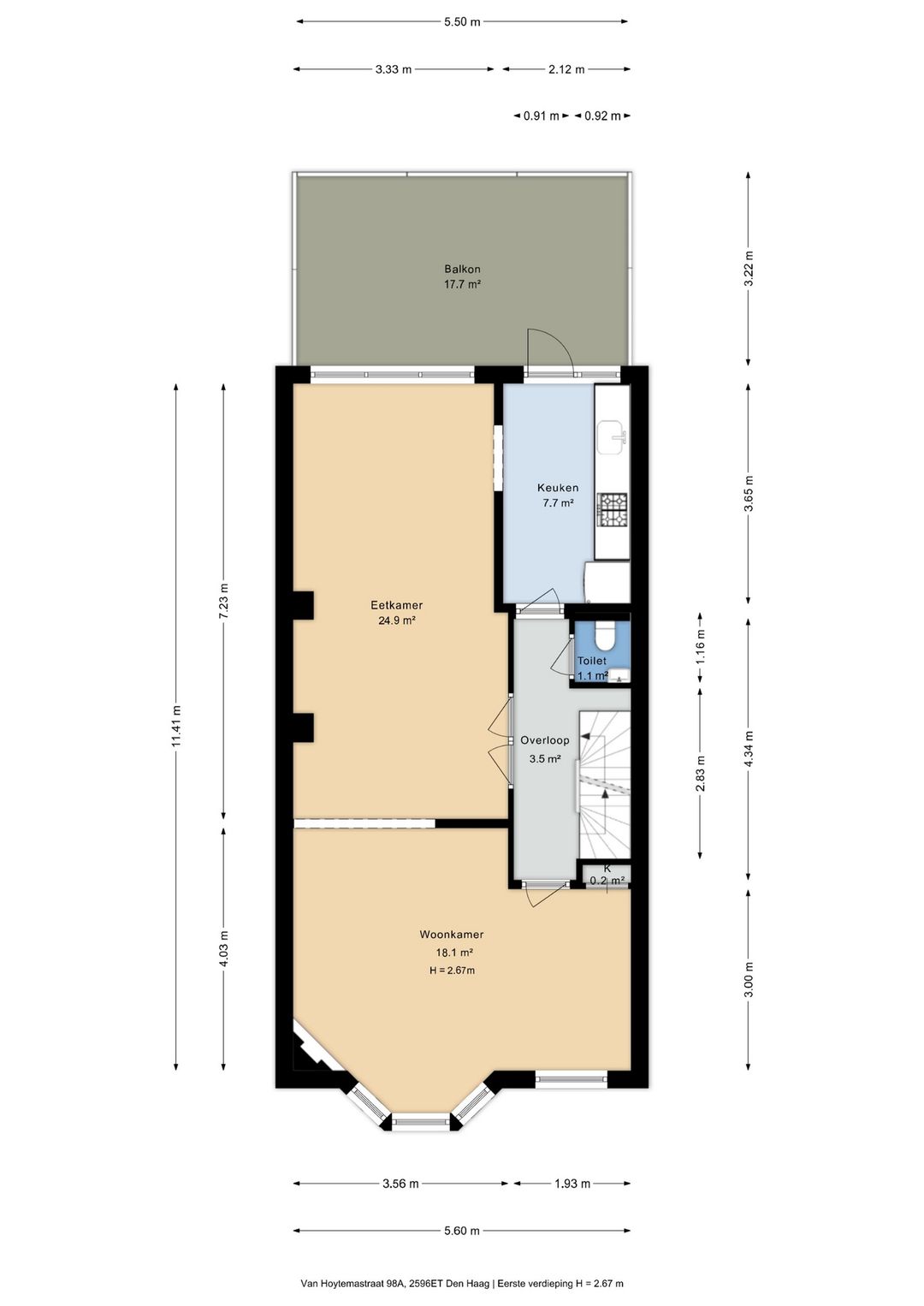 Foto 23 van Van Hoytemastraat 98-A