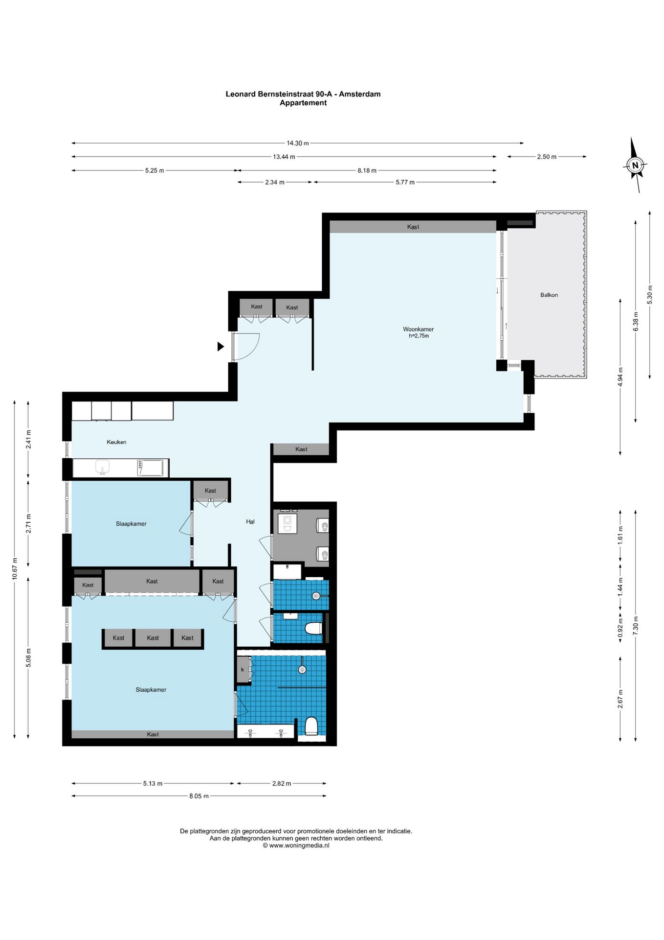 Foto 30 van Leonard Bernsteinstraat 90-A