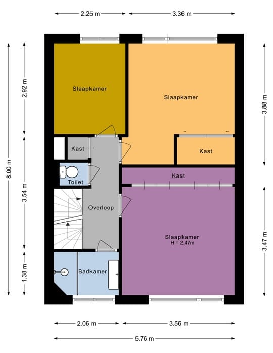 Foto 46 van Visser-Roosendaalstraat 55