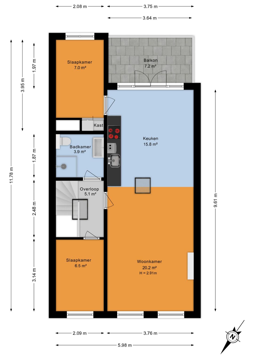 Foto 32 van 2e Antonie Heinsiusstraat 94-A