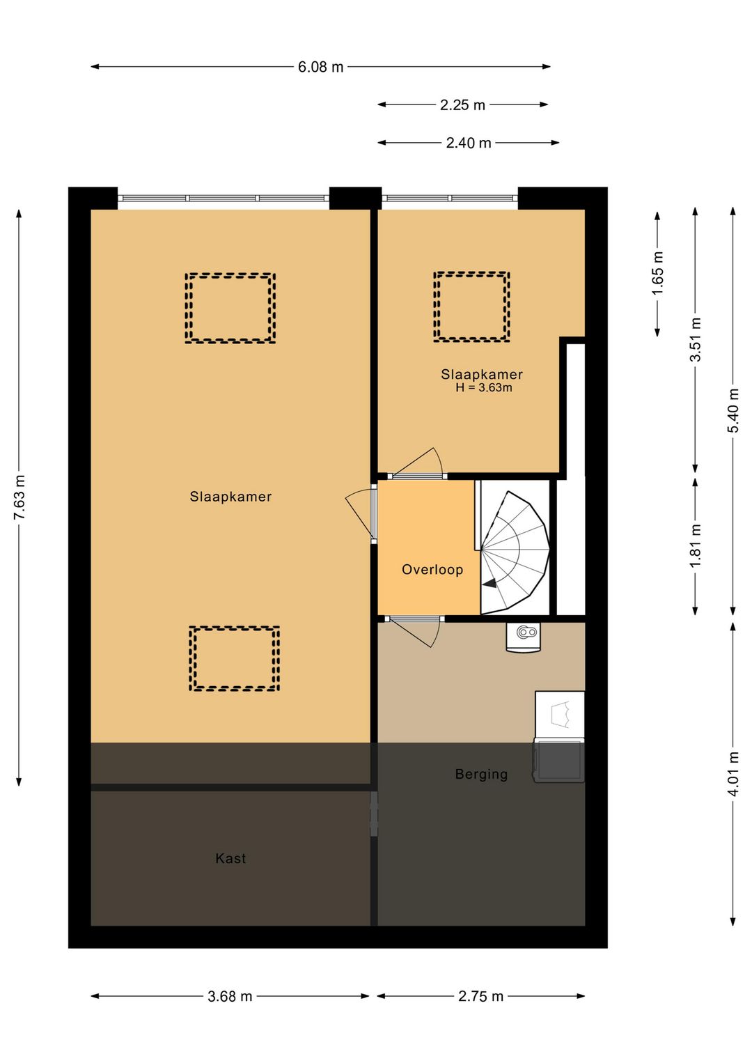 Spacious Extended Semi-Detached House with 5 Bedrooms and Double Garage Space — 45