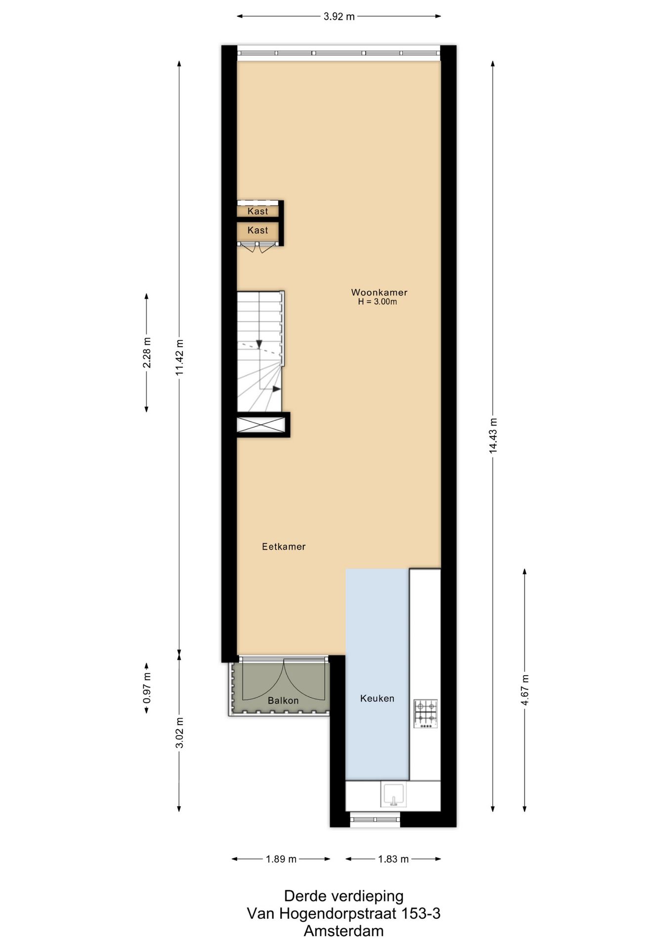 Foto 39 van Van Hogendorpstraat 153-3