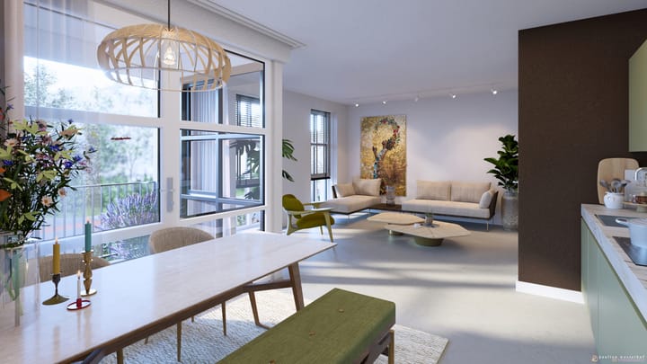 Foto 4 van Dingstraat nieuwbouwappartement A13