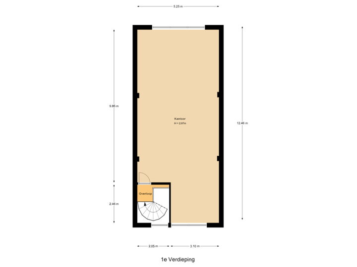 1e Verdieping