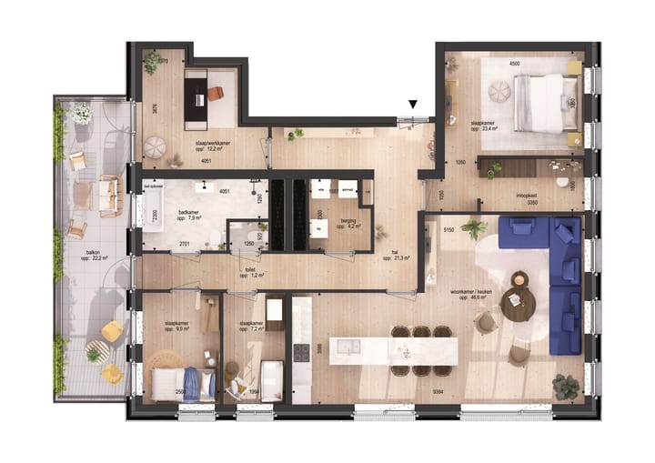 Foto 5 van Dingstraat nieuwbouwappartement B13