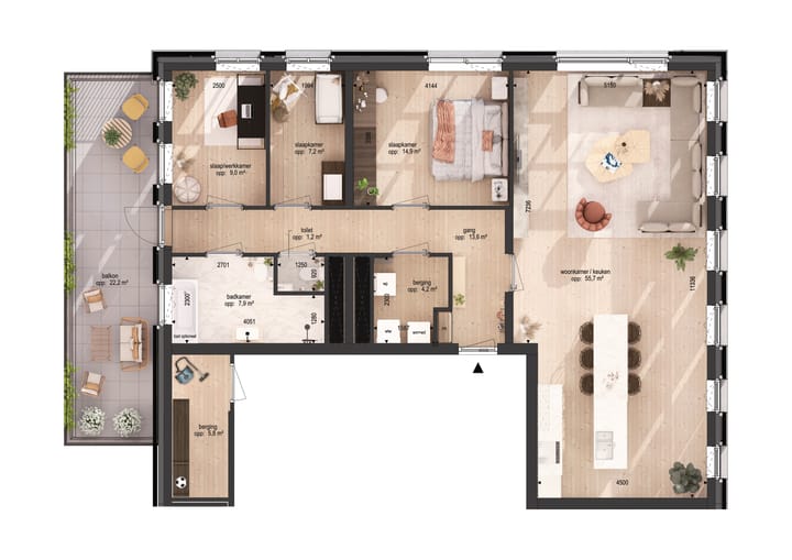 Photo 5 of Dingstraat nieuwbouwappartement B14