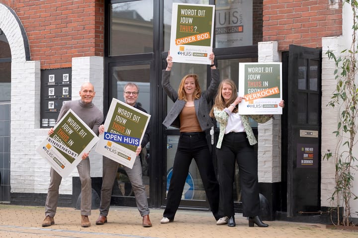 Een promotiefoto voor op kantoor