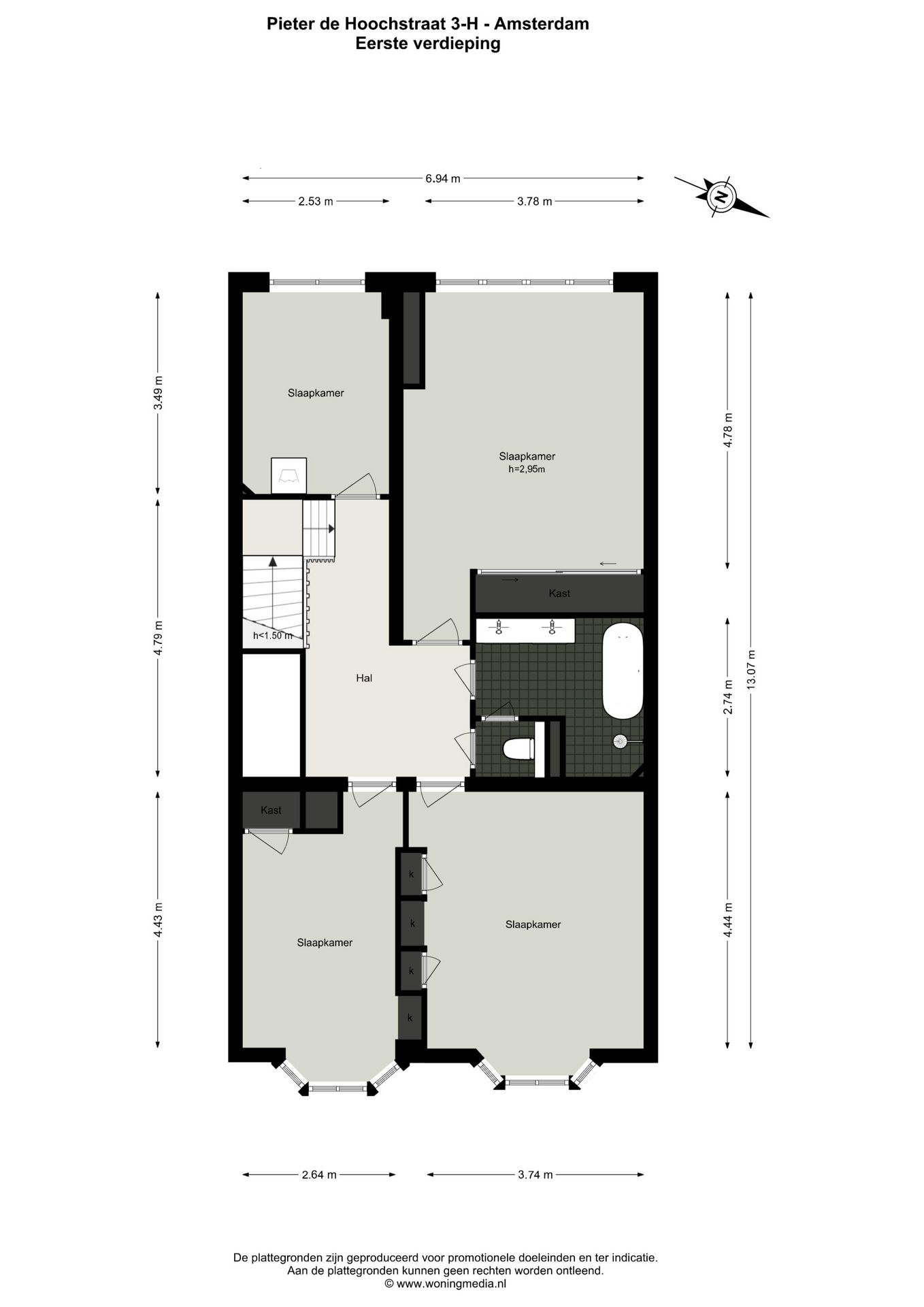 Foto 33 van Pieter de Hoochstraat 3-H