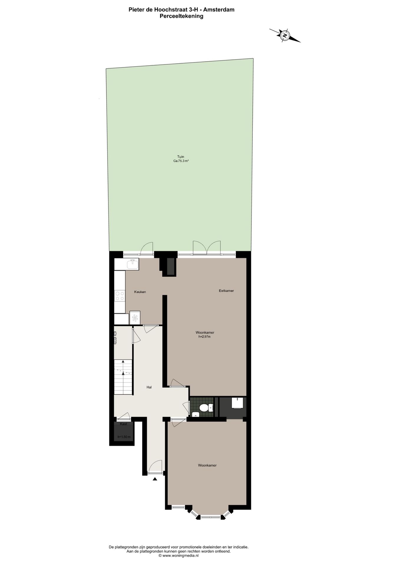 Foto 35 van Pieter de Hoochstraat 3-H