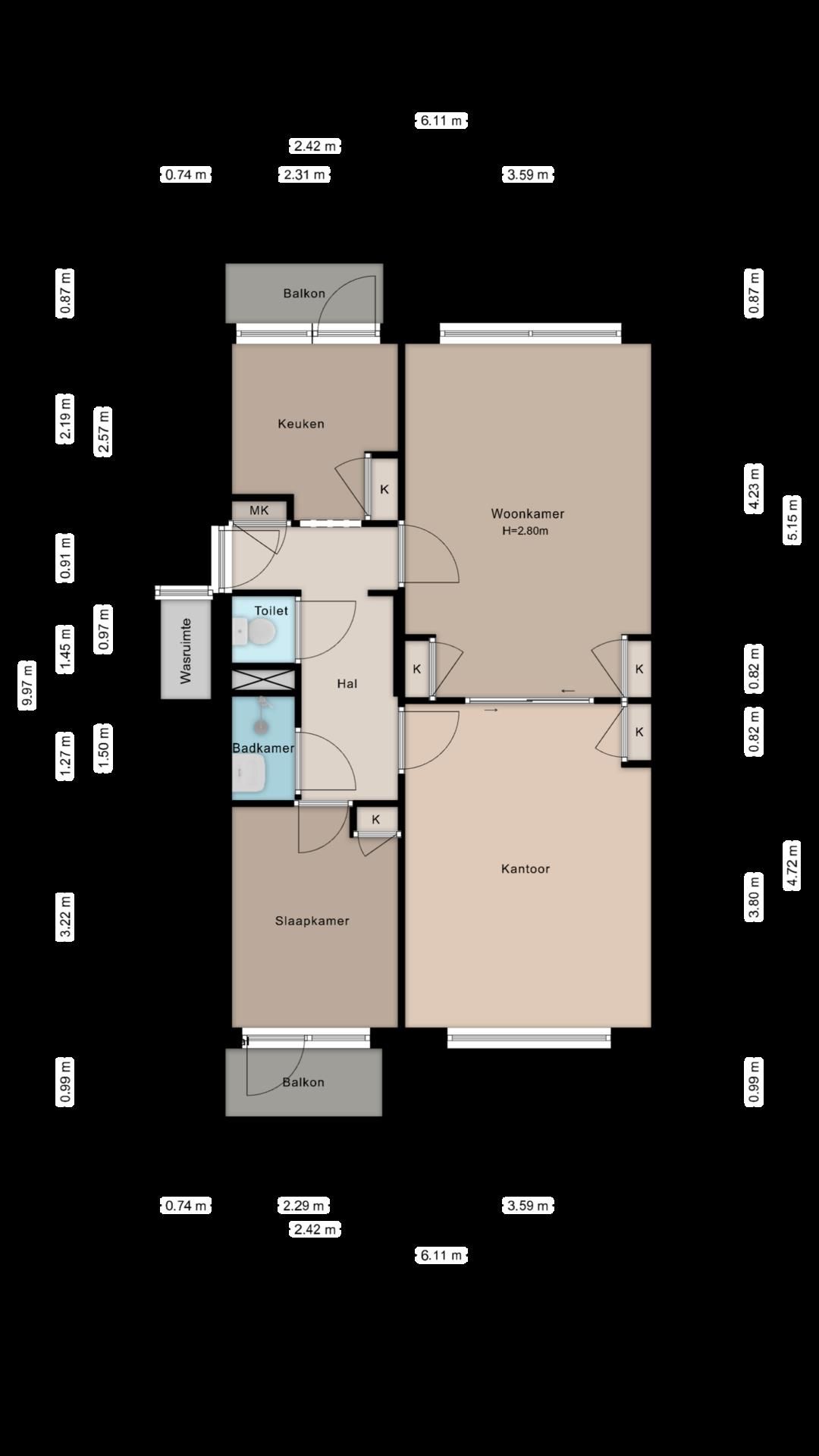 Foto 29 van Goudsesingel 219-B