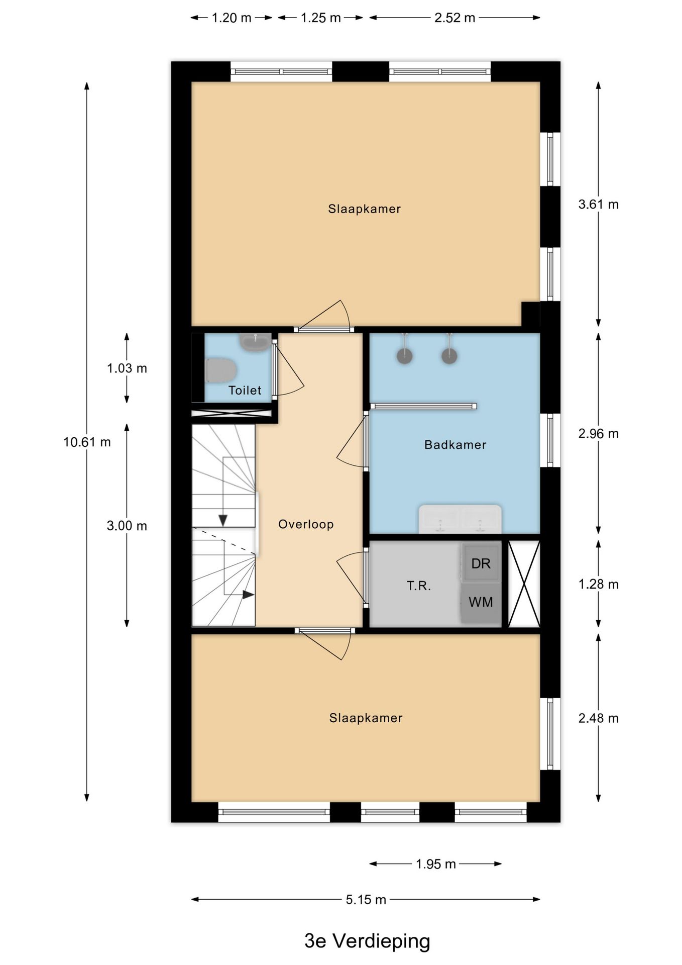 Luxe 6-kamer hoekwoning met 2 terrassen en 2 parkeerplaatsen — 52
