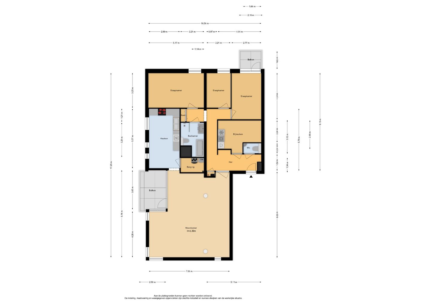 Spacious Corner Apartment with Parking and Energy Label A in City Center — 49