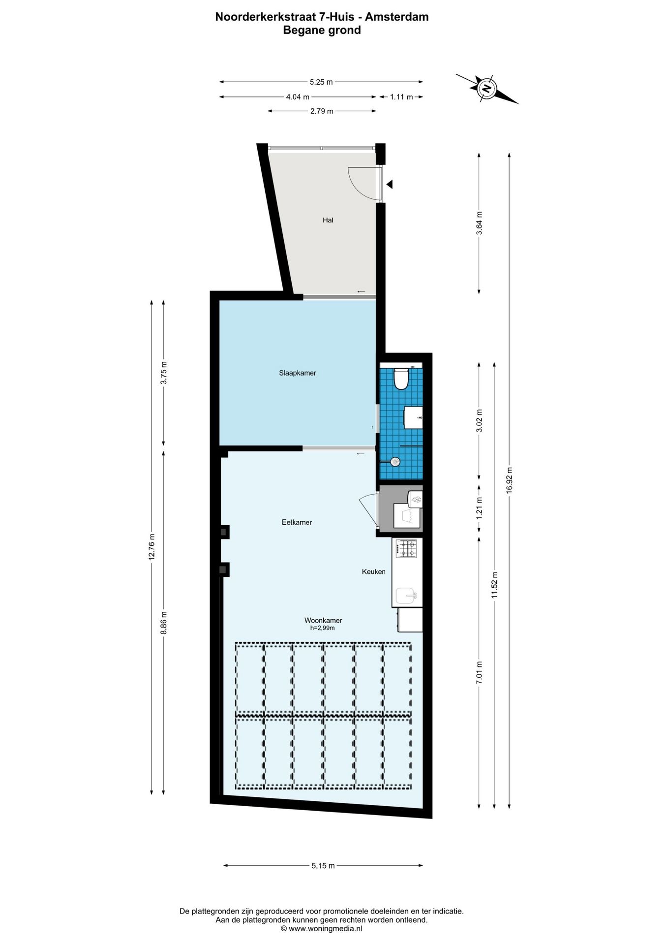 Foto 30 van Noorderkerkstraat 7-H