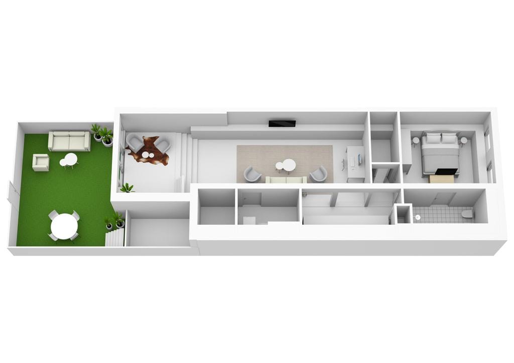 Renovated Apartment with Four Bedrooms and Sunny Garden in Statenkwartier — 99