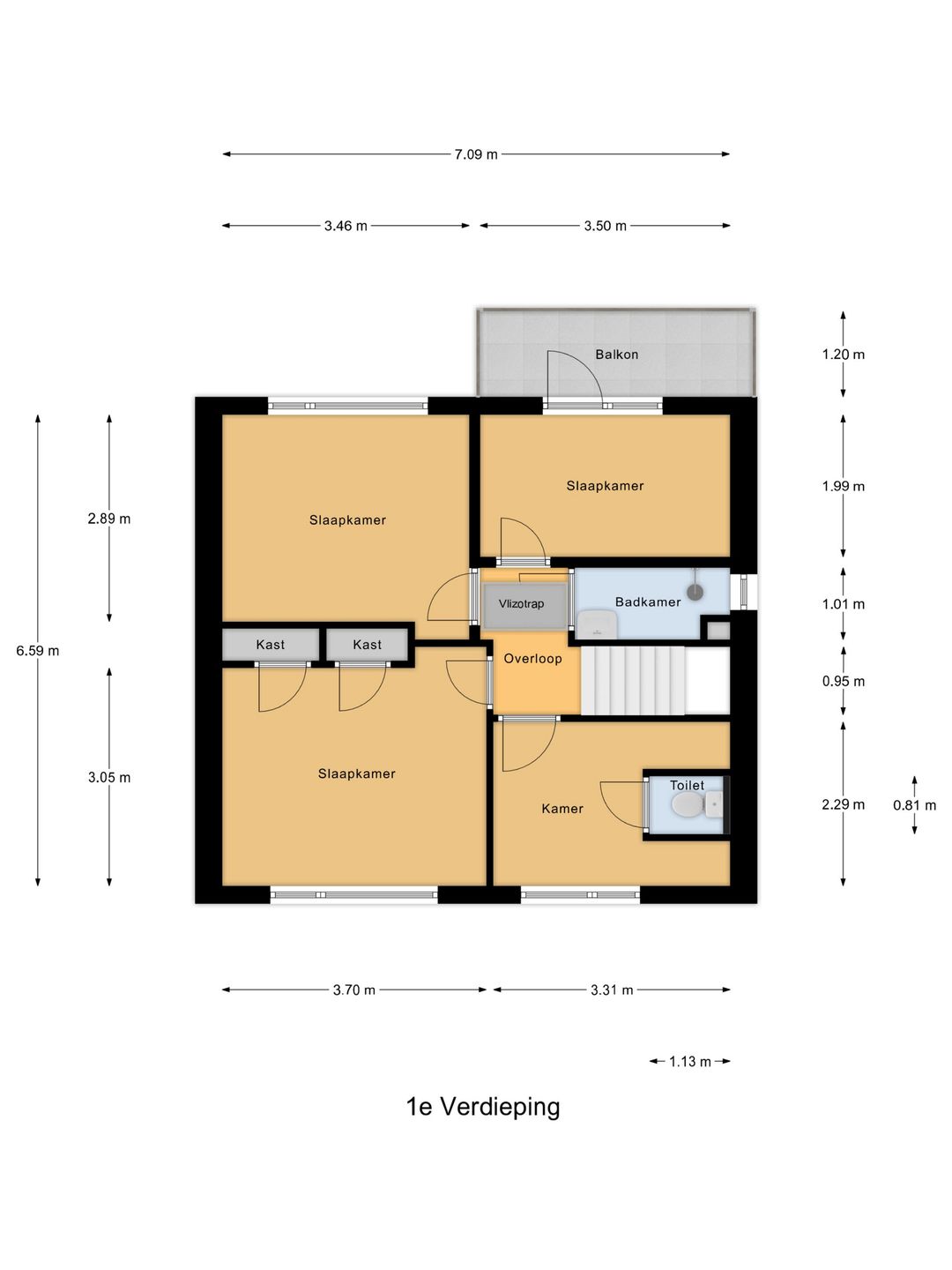 Spacious detached family home with large garden in Esbeek requiring modernization — 41