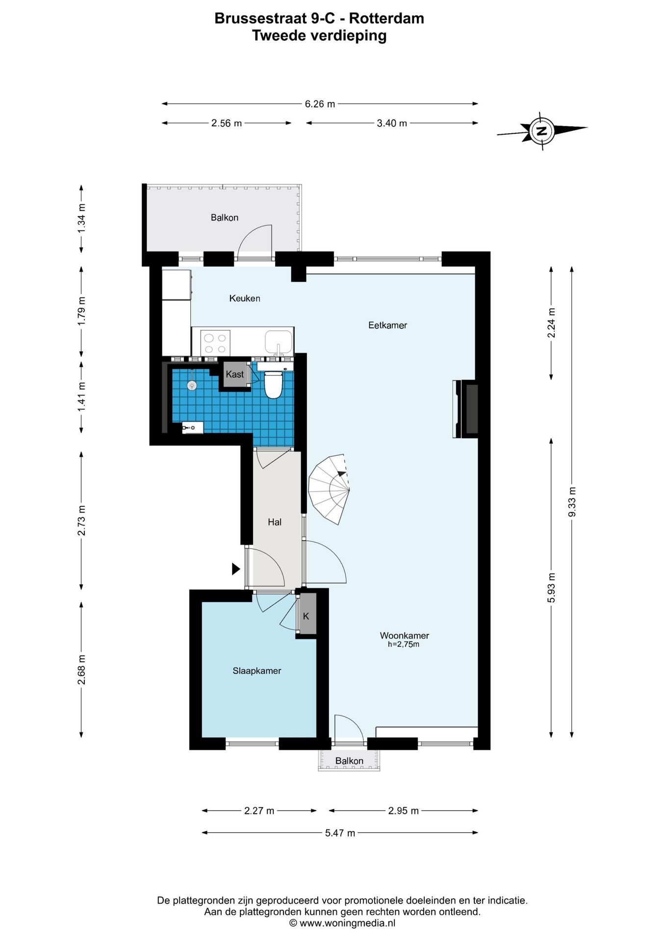 Foto 25 van Brussestraat 9-C