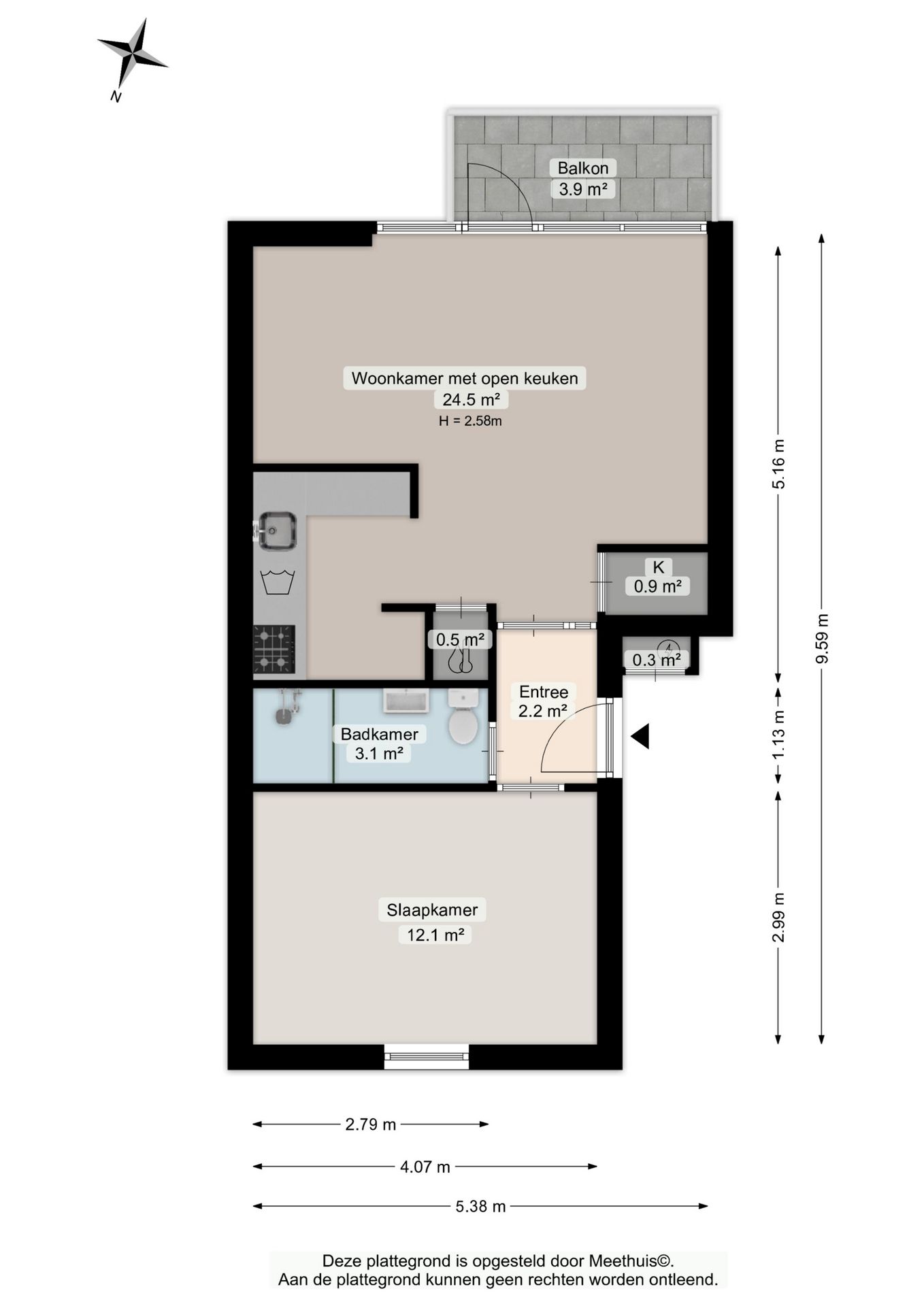 Foto 25 van Nieuwe Blekerstraat 12-E