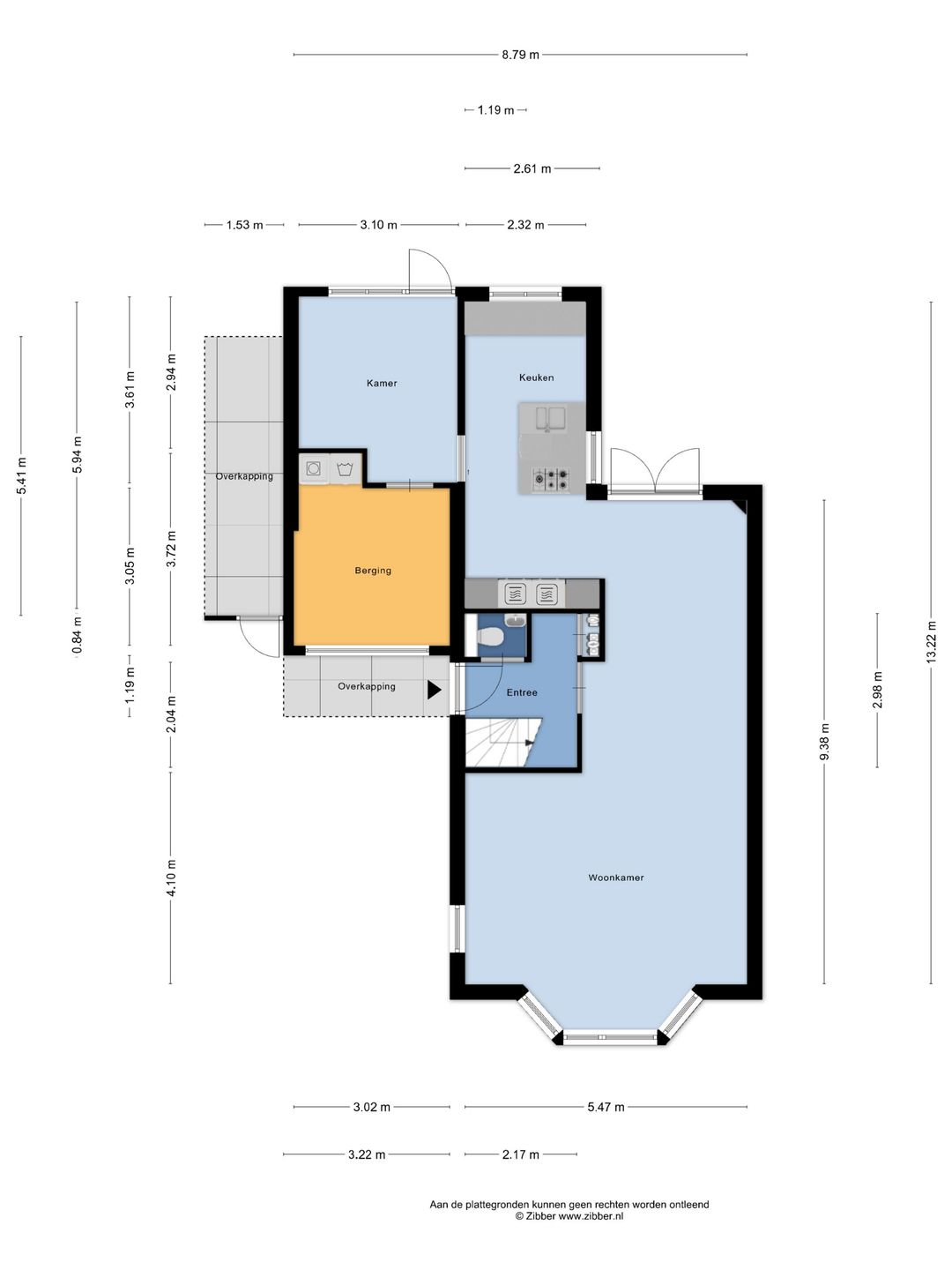 Spacious semi-detached house with five bedrooms and energy label A located in Kerk en Zanen — 66