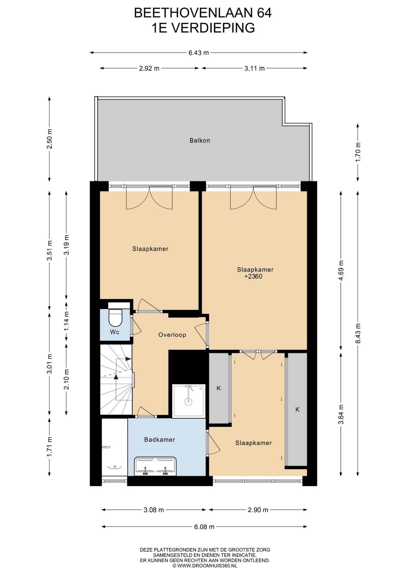 Spacious extended corner family home with solar panels in Aalsmeer Hornmeer — 43