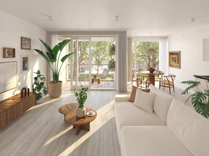 Foto van De Kade Galerijflat