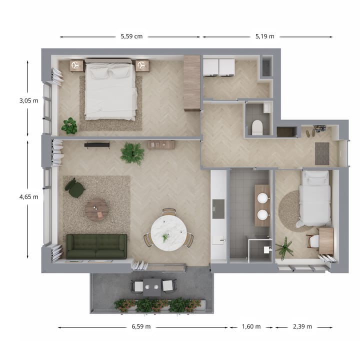 Foto 2 van De Poortwachter (Bouwnr. 2.21)