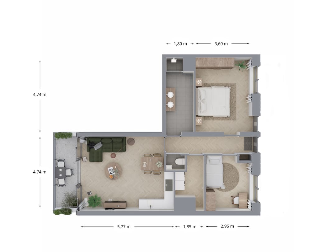 Foto 2 van De Vesting (Bouwnr. 2.26)