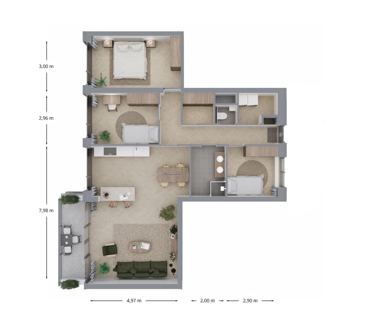 Photo 2 of De Stadspoort (Bouwnr. 1.15)