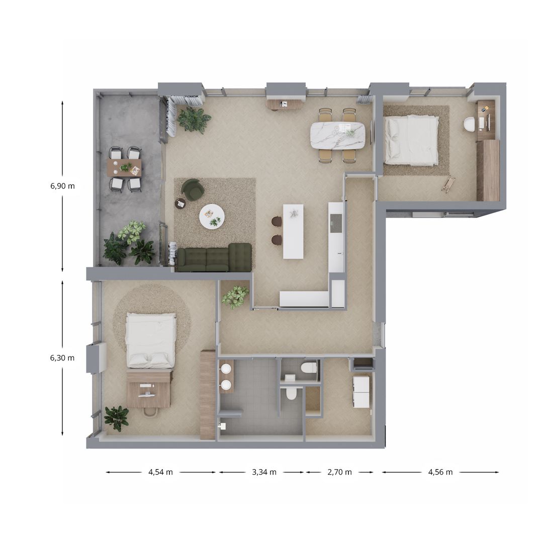 Photo 2 of De Loft (Bouwnr. 3.40)
