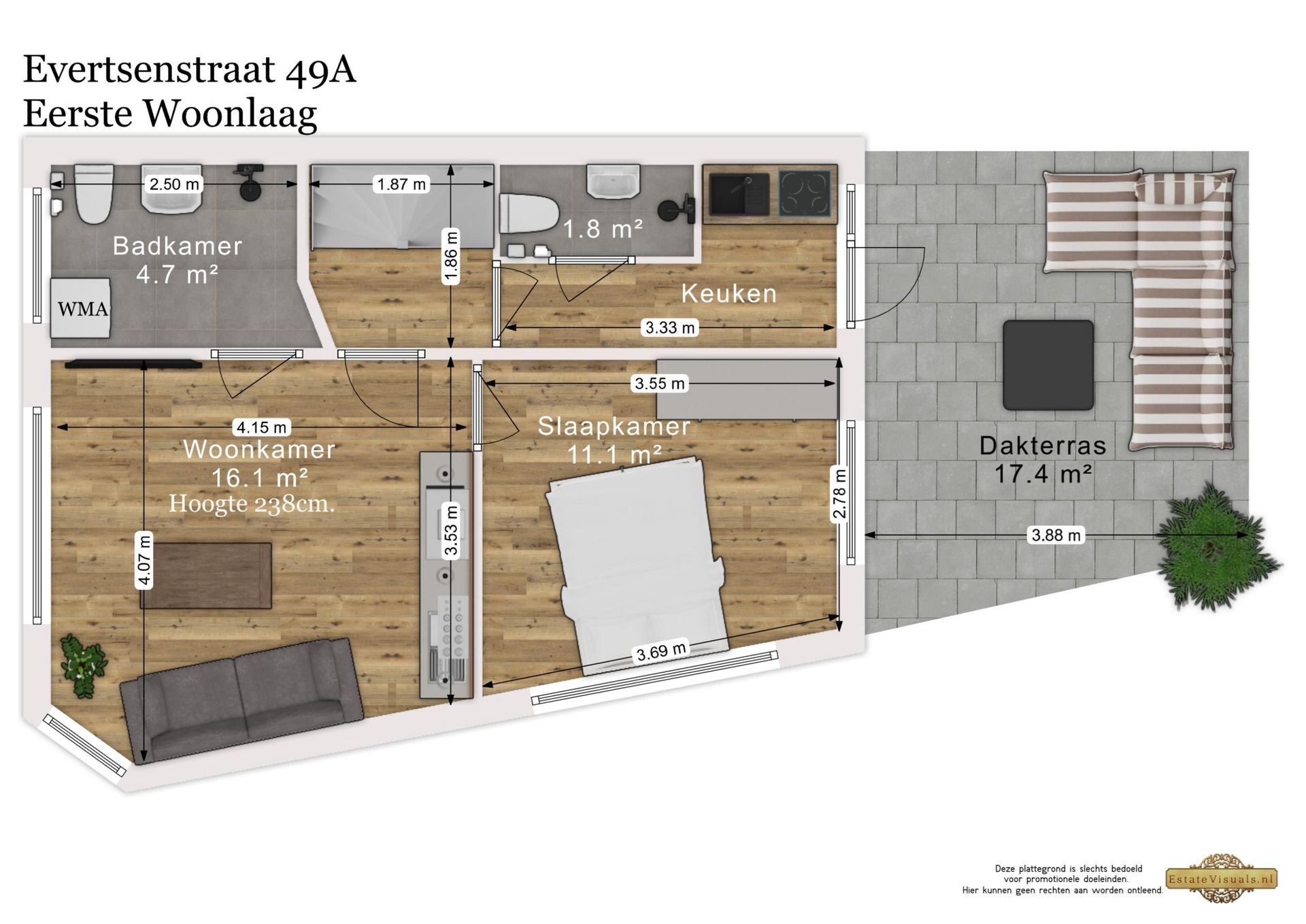 Foto 33 van Evertsenstraat 49-A