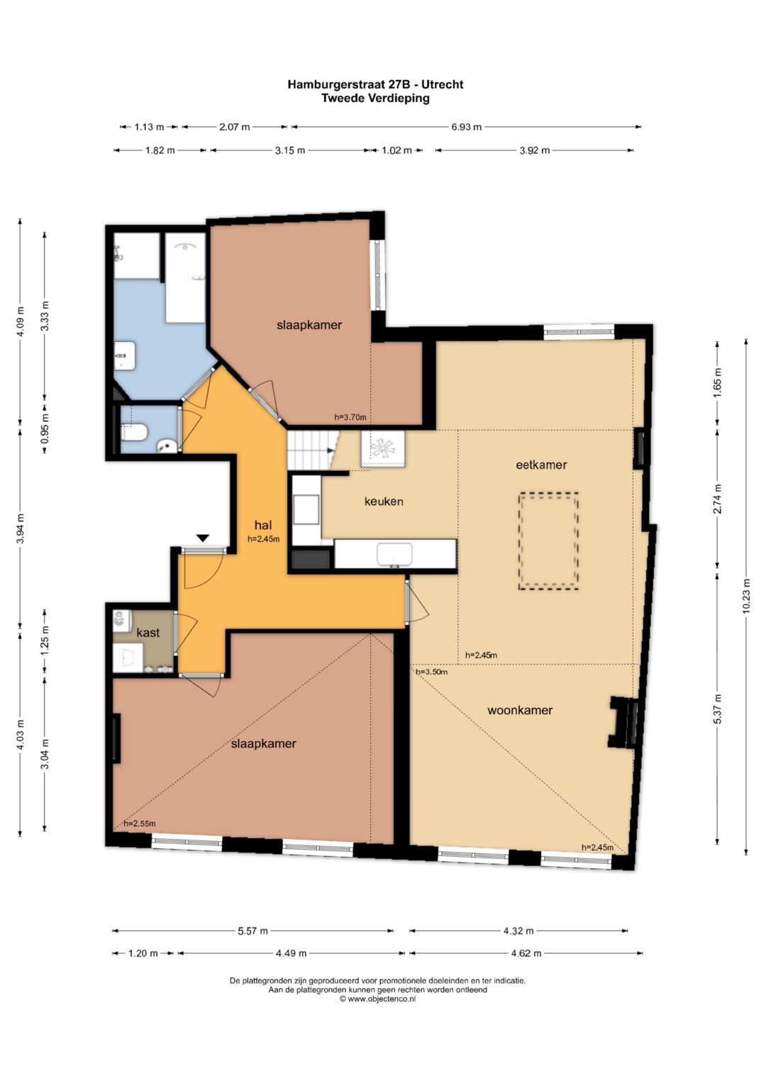 Spacious Upper Apartment with Terrace near Utrecht City Center — 39