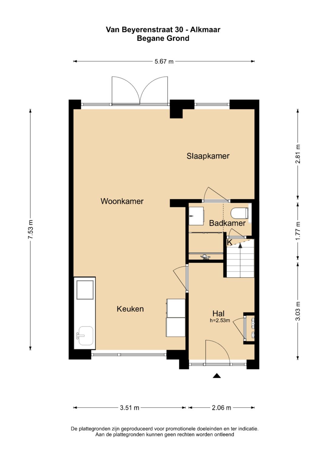 Fully Modernized and Sustainable Terraced Home with Flexible Layout Options in Alkmaar — 38