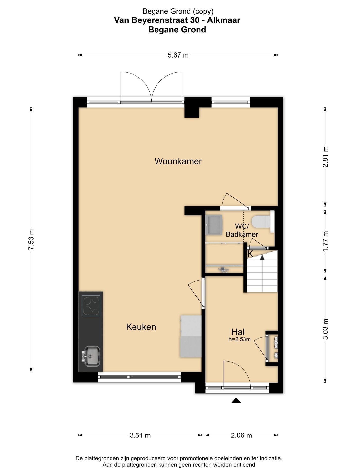 Fully Modernized and Sustainable Terraced Home with Flexible Layout Options in Alkmaar — 39