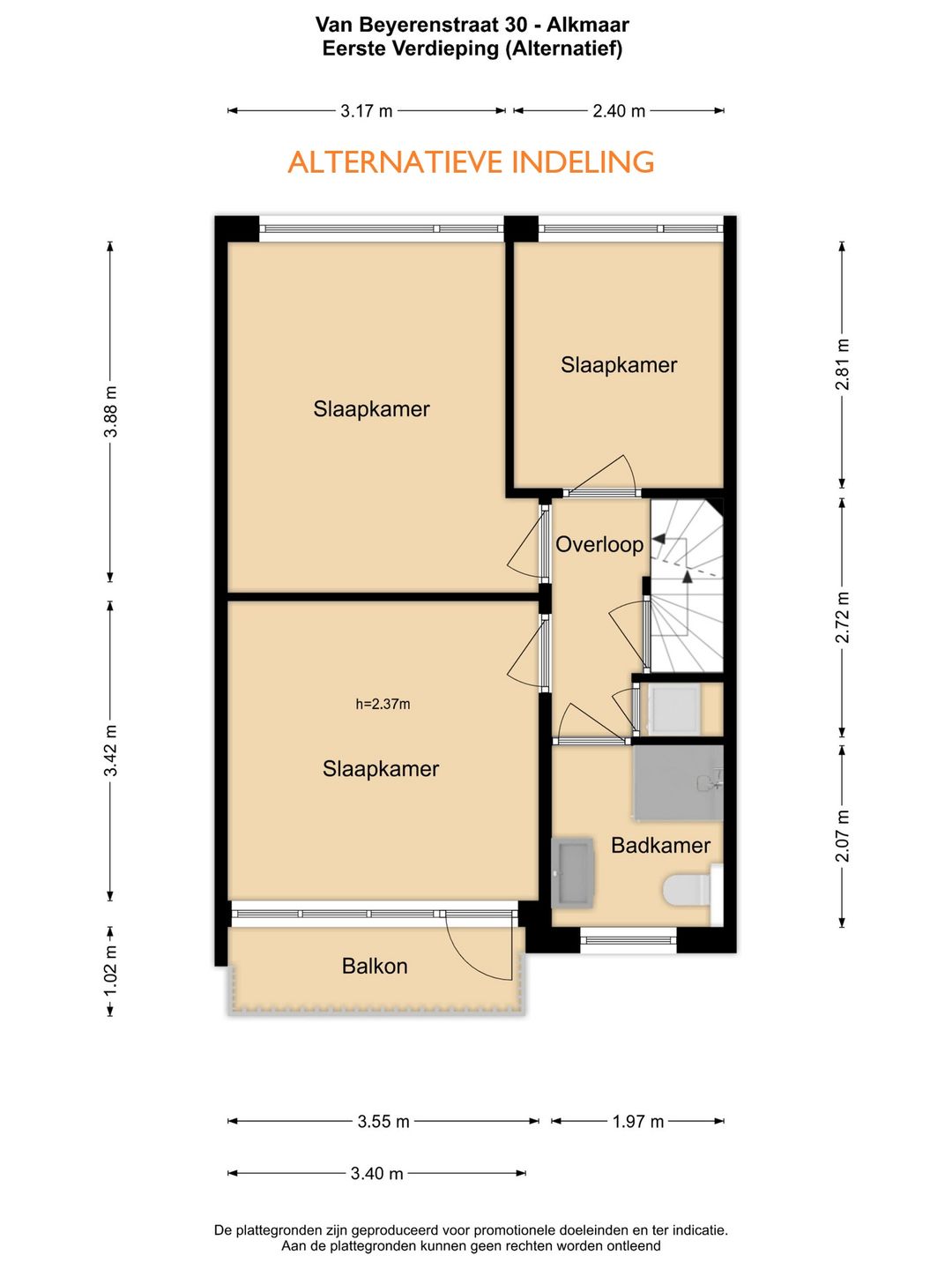 Fully Modernized and Sustainable Terraced Home with Flexible Layout Options in Alkmaar — 40