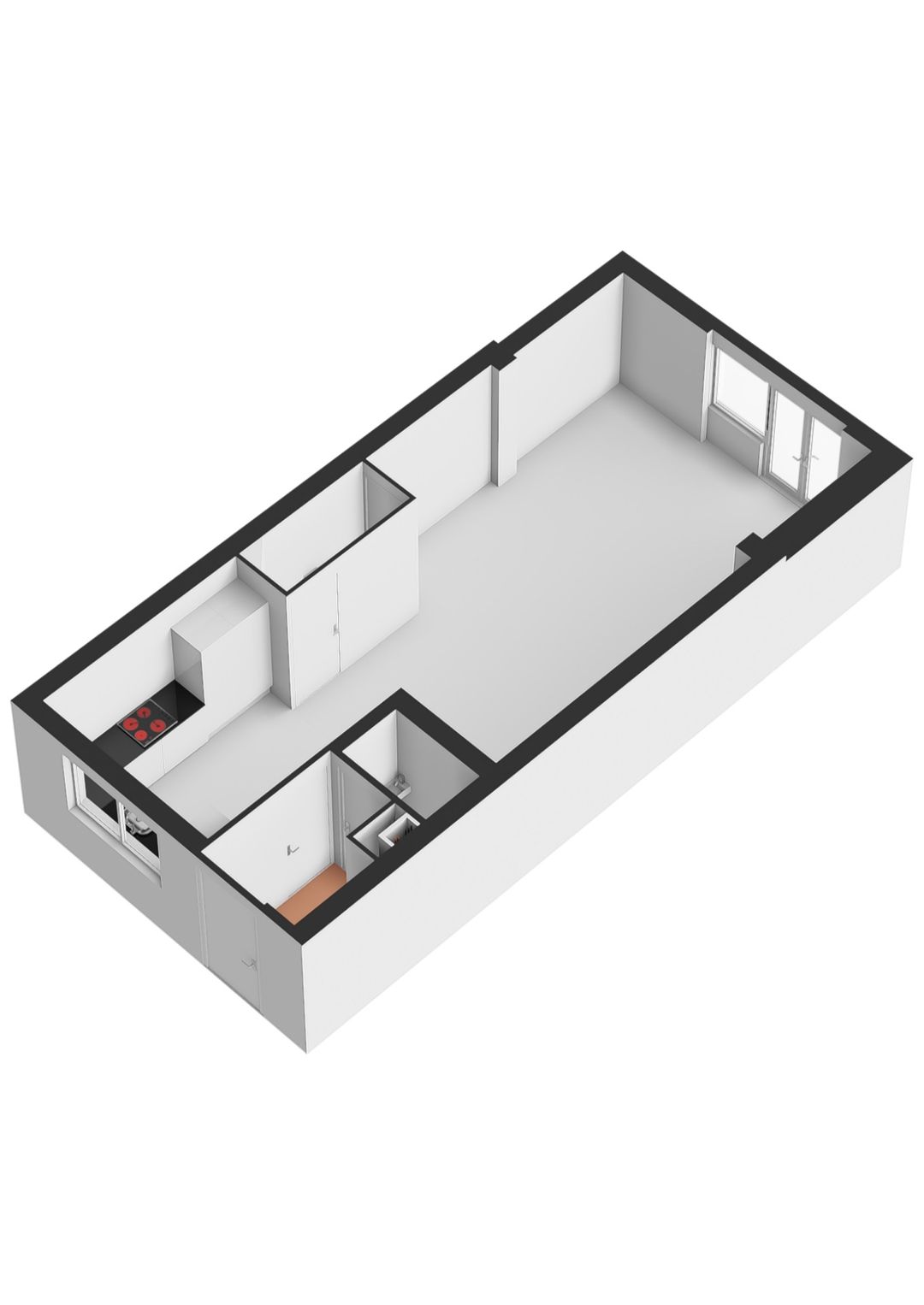 Spacious extended terraced house with 4 bedrooms and modern kitchen in Culemborg — 52