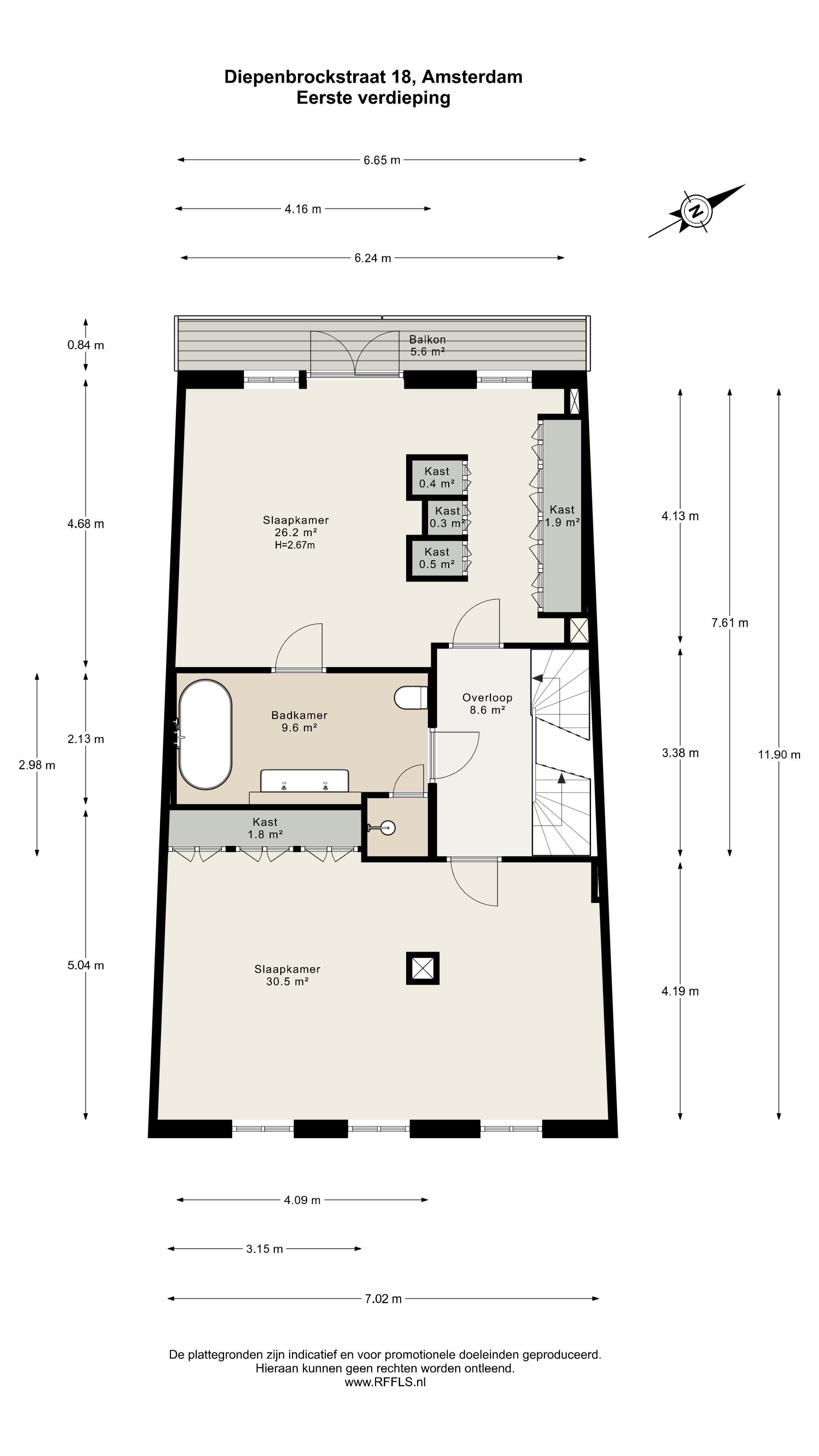 Foto 69 van Diepenbrockstraat 18