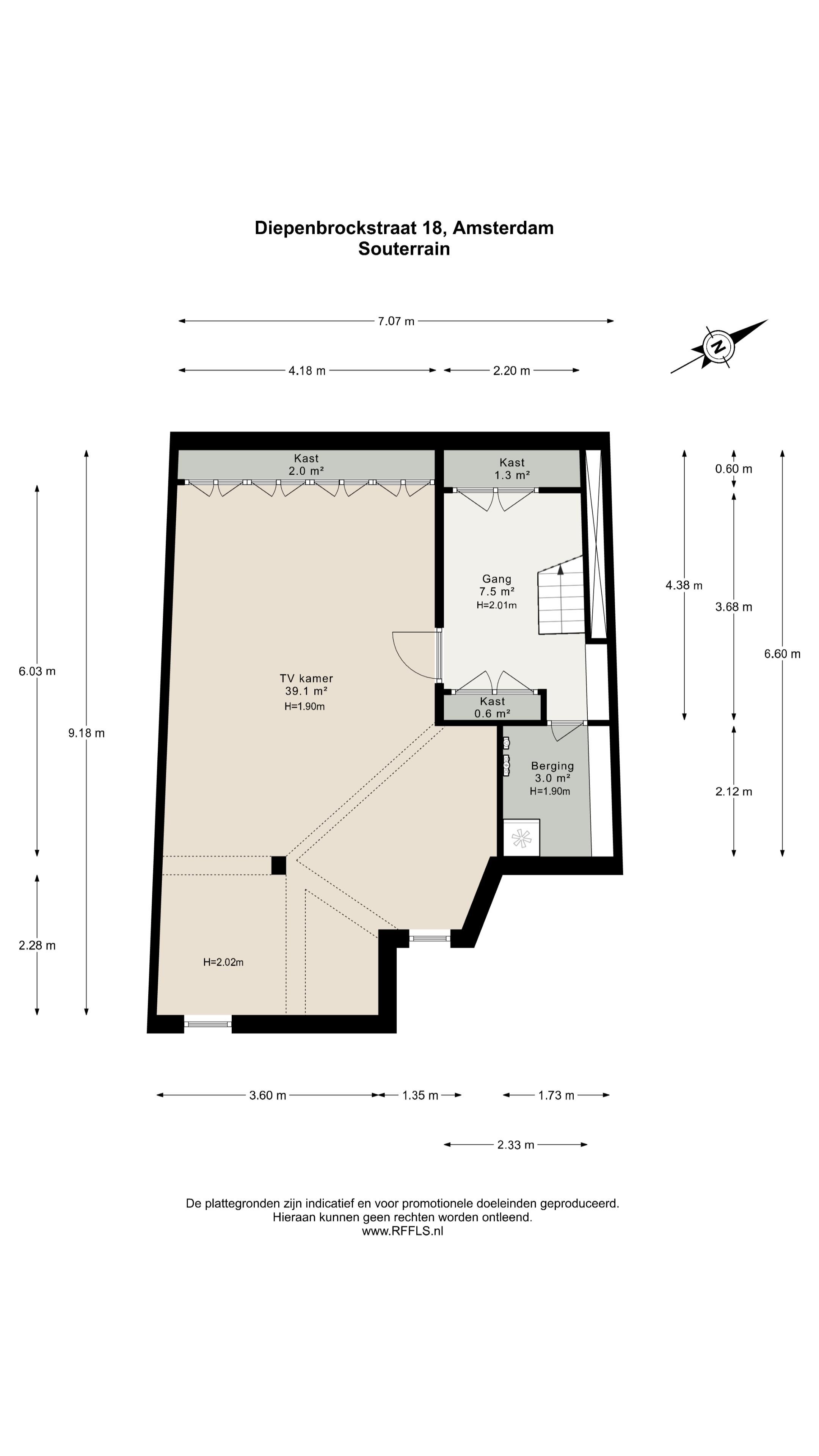 Foto 75 van Diepenbrockstraat 18
