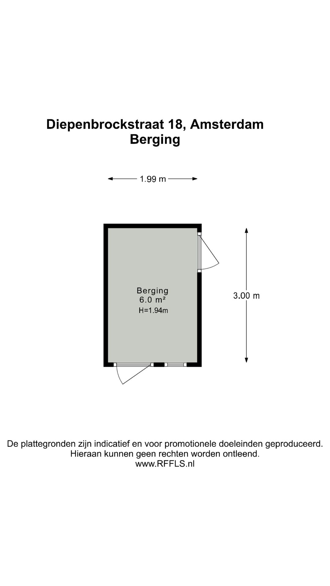 Foto 77 van Diepenbrockstraat 18