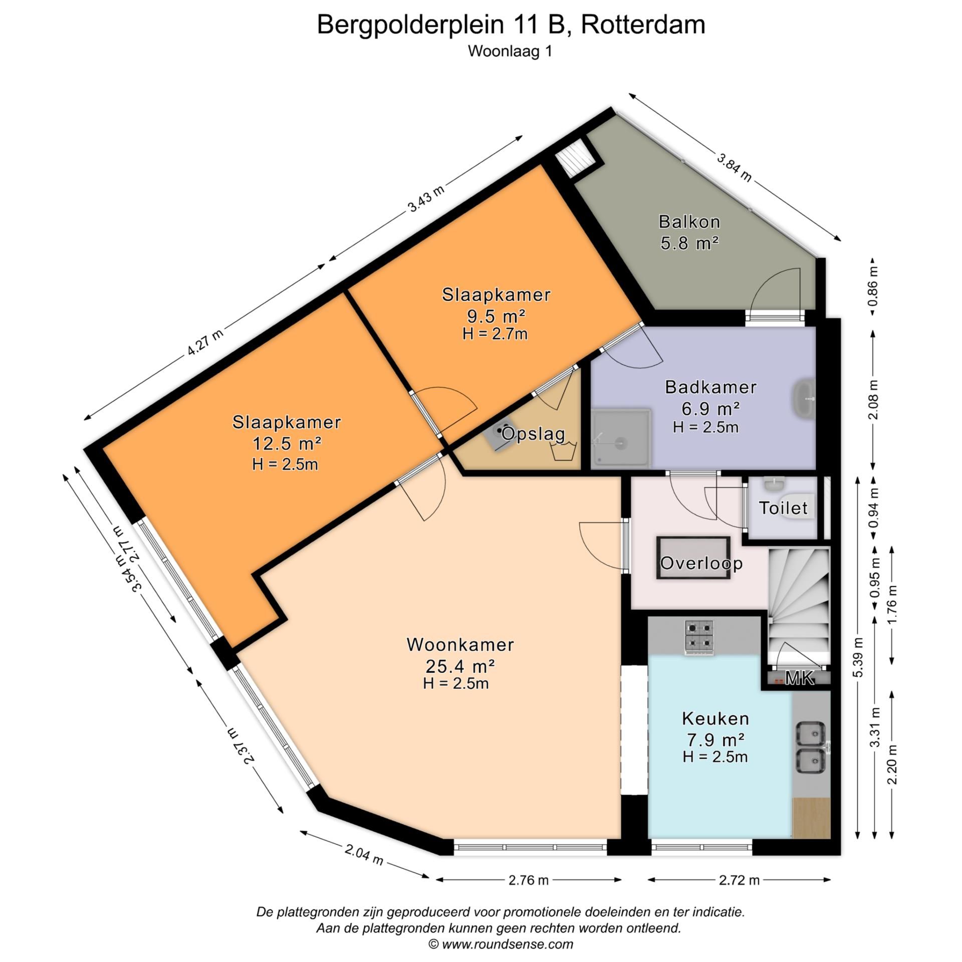 Foto 33 van Bergpolderplein 11-B