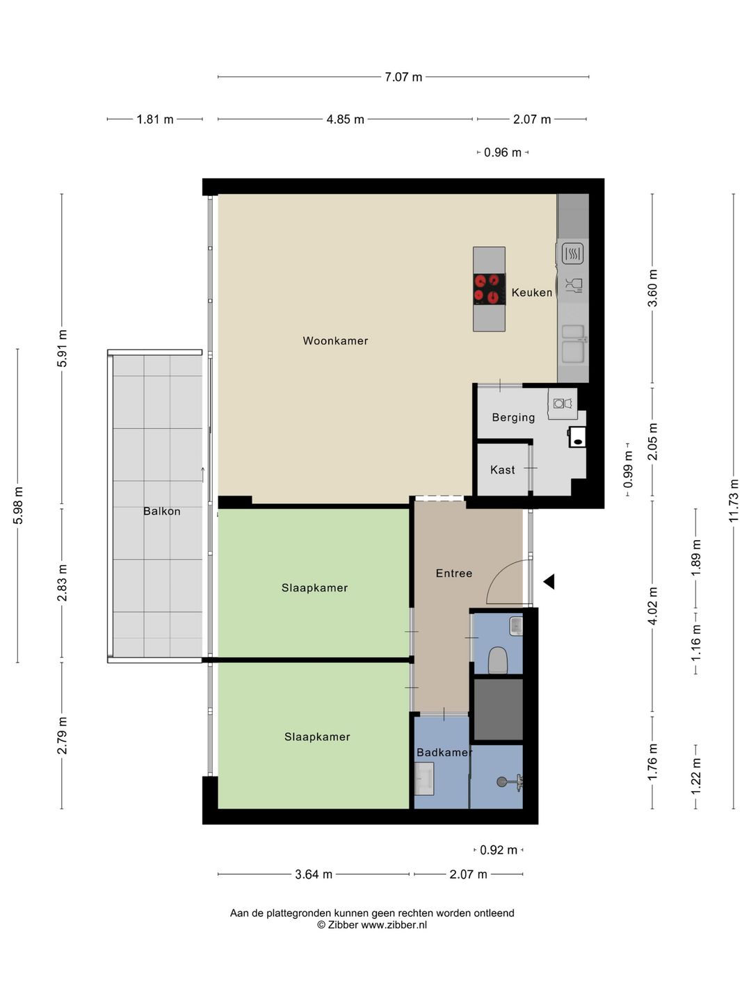 Modern Three-Room Apartment with Parking and Bought-off Ground Lease in Amsterdam Zuidwest — 36