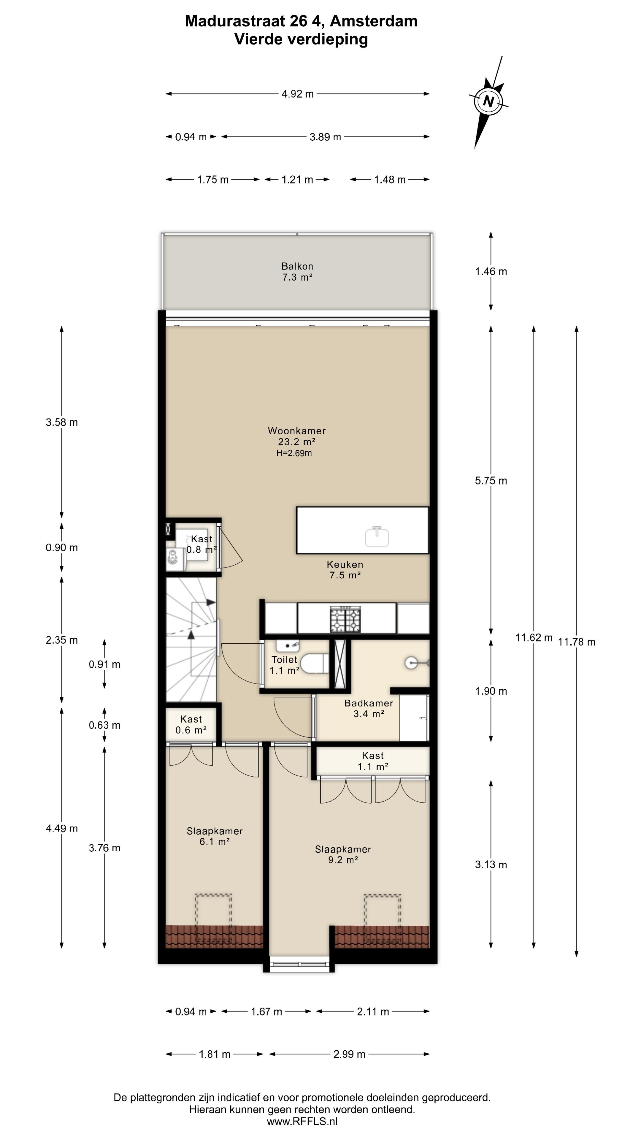 Foto 48 van Madurastraat 26-4