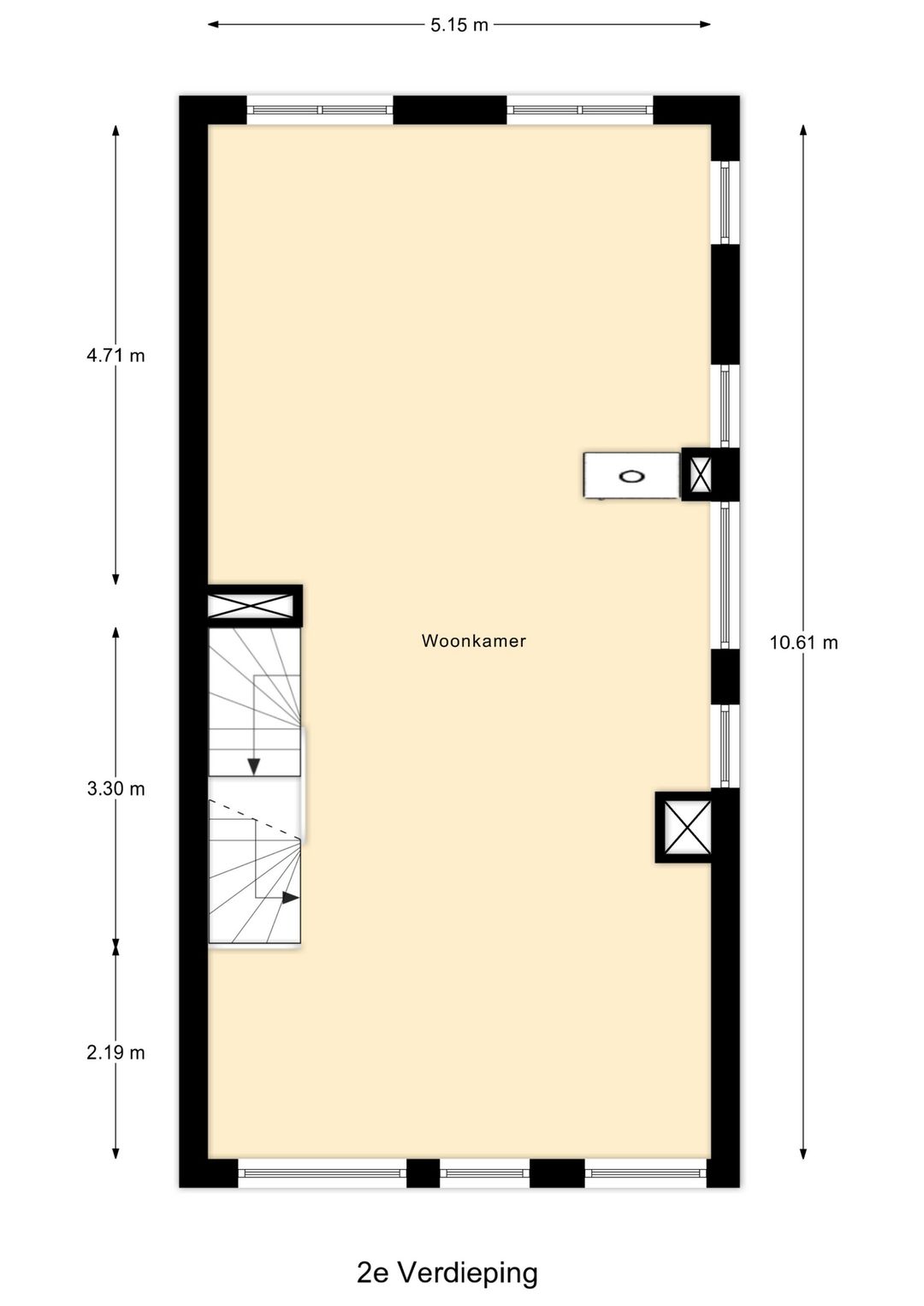 Luxe 6-kamer hoekwoning met 2 terrassen en 2 parkeerplaatsen — 53